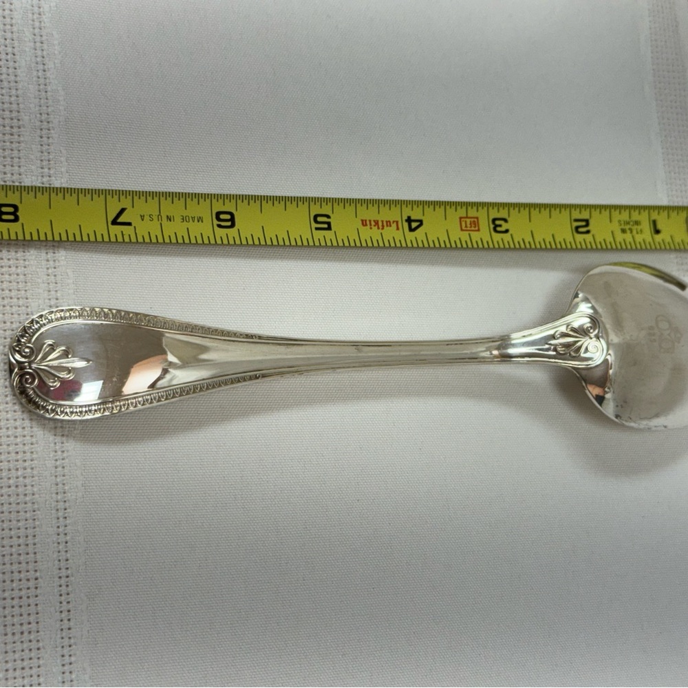 Christofle Sterling Silver Soup Spoon - Picture 8 of 9